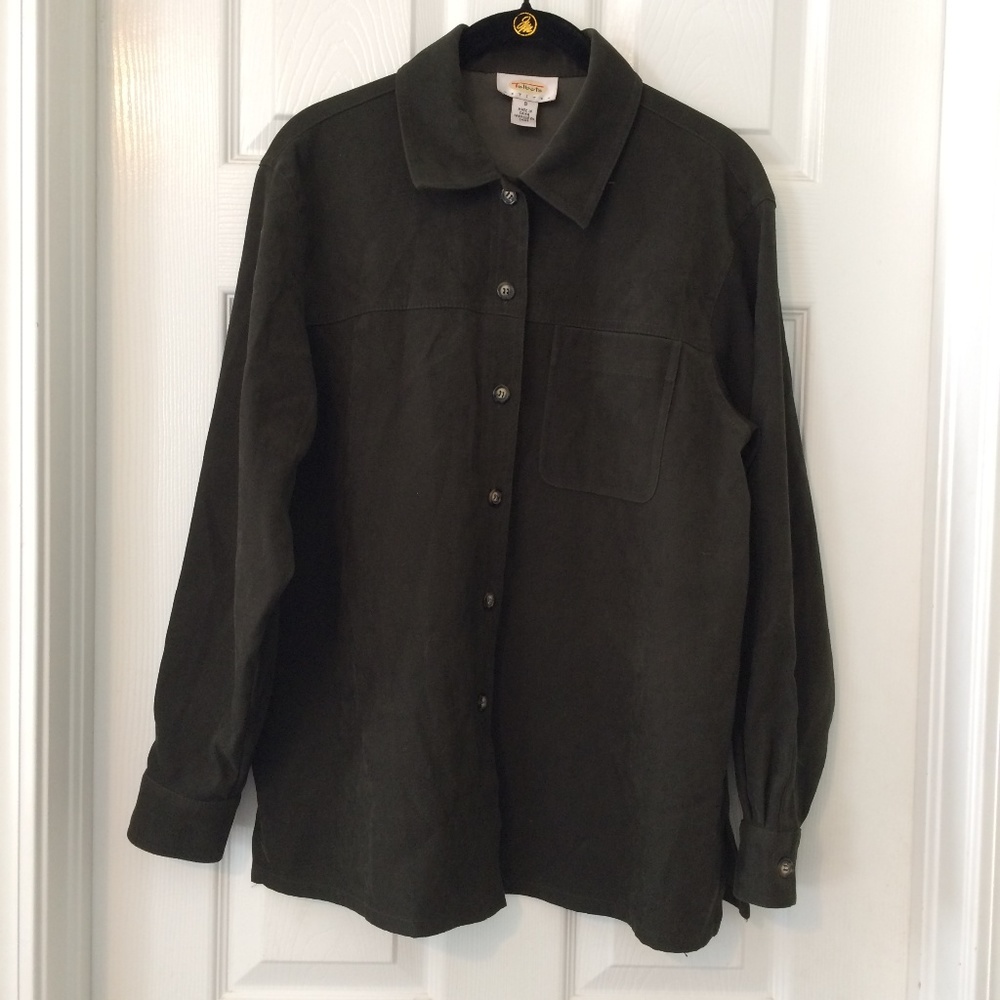 Talbots Petites Small Collared Button Down